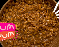 Uma Festa Junina com esse pé de moleque cremoso de 4 ingredientes eleva o evento a outro patamar