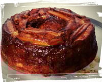 Bolo de banana com iogurte