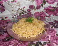 Macarrão alho e óleo saboroso