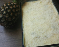 Bolo Gelado de Abacaxi com Coco