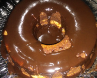 Bolo de milharina com leite condensado