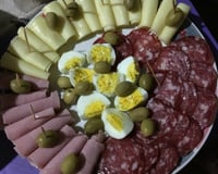 Tábua de frios deliciosa