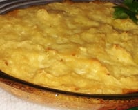 Escondidinho de frango com batata doce fit