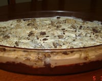 Pavê irresistível de Bis e sorvete