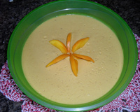Mousse de manga da Juliana