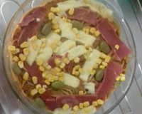 Macarronada de carne moída