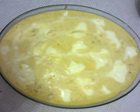 Frango com creme de milho e catupiry