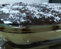 Pavê de baunilha e chocolate