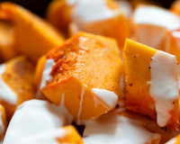 Abóbora mais saborosa que carne: receita rápida de frigideira é um belo petisco vegetariano e substituto para um tira-gosto de carne