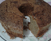 Bolo de banana no liquidificador