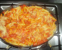 Macarrão com calabresa e requeijão - rapidinha