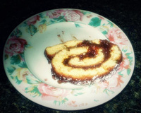 Rocambole de Chocolate da Karina