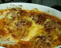 Macarrão ninho ao forno