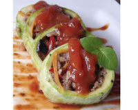 Abobrinha Italiana Recheada