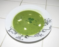 Sopa cremosa de espinafre
