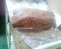 Rocambole de carne recheado