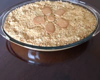 Pavê de doce de leite com amendoim