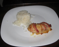 Filé de frango enroladinho