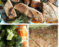 Salmão assado Realli