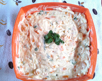 Salada de maionese (batata e cenoura)