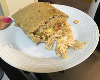 Torta de frango integral