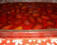 Sobremesa de morango