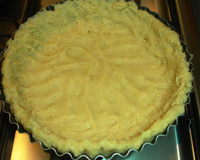 Torta de café com amêndoas