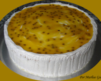 Bolo mousse de maracujá