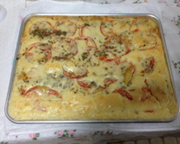 Cachorro quente de forno