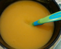 Papinha de batata amassada