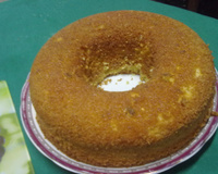 Bolo de casca de laranja