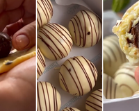 Bombom trufado de maracujá perfeito: doce na medida, derrete na boca e nem vai ao forno