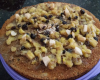 Bolo integral de banana