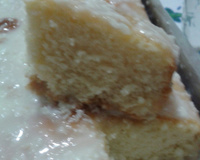 Bolo pão-de-ló com coco