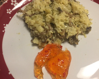 Risoto Philadelphia com Cogumelos