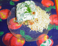 Torta de pão de forma do Lúcio Cezar