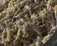 Peito de frango termogênico desfiado na panela de pressão - superfit