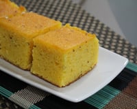 Bolo de fubá cozido de tia bel