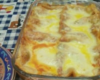 Lasanha quatro queijos