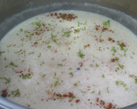 Arroz doce aromático (arroz com leite)