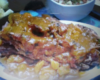 Costela suína ao molho de abacaxi