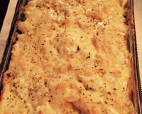 Escondidinho de carne seca com mandioca