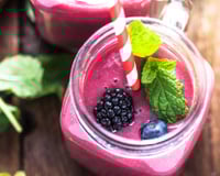 Smoothie de frutas vermelhas