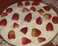 Merengue de morango