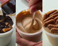 Fiz a receita mais viralizada da internet: tiramisù de preguiçoso no pote de iogurte com só 3 ingredientes e vale cada caloria