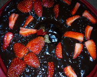 Bolo simples de chocolate