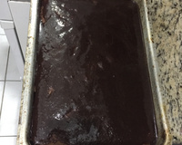 Cobertura de chocolate simples e gostosa