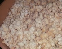 Pipoca com leite ninho