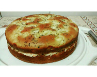 Pão bolo de liquidificador