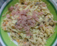 Salada de macarrão do Nilto